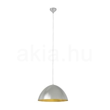 MERYLYN 48 függő lámpa  csiszolt alumínium/arany lakk 230V LED E27 15W