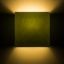 LOPE W 25/14 fali lámpa  Chintz lime/fehér PVC 230V LED E27 15W