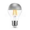 Filament A60 Silver Top LED izzó ezüst tetővel