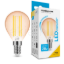 LED Filament Amber Globe Mini G45 4W E14 320° 1800K (300 lumen) dimm.