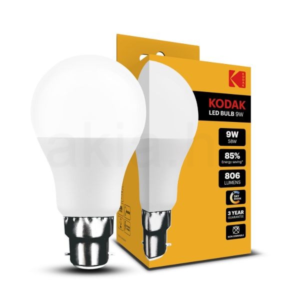 KODAK Max LED Izzó Globe A60 9W B22 270° 6000K (806 lumen)