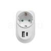 Technik Professional Elosztó Fali 1 utas + USB-A+C 16A