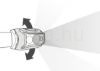 Petzl Fejlámpa ACTIK 2025 (+3AAA - tartozék) (450 lumen) Kék