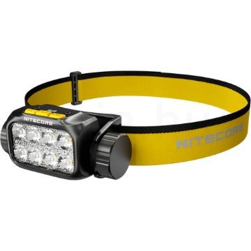 Nitecore Fejlámpa UT6 (1x 18650 tartozék) 8x MCT UHE LED (1600 lumen) Fekete